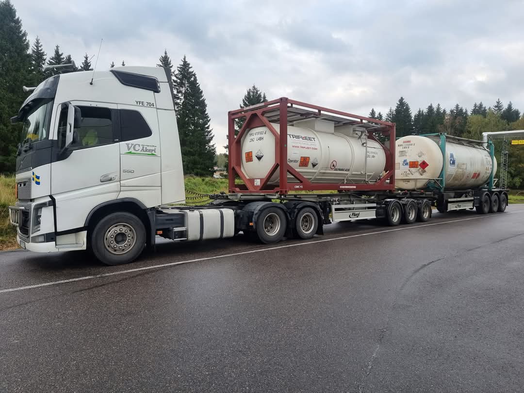 VC Åkeri fordonspark — 5 lastbilar